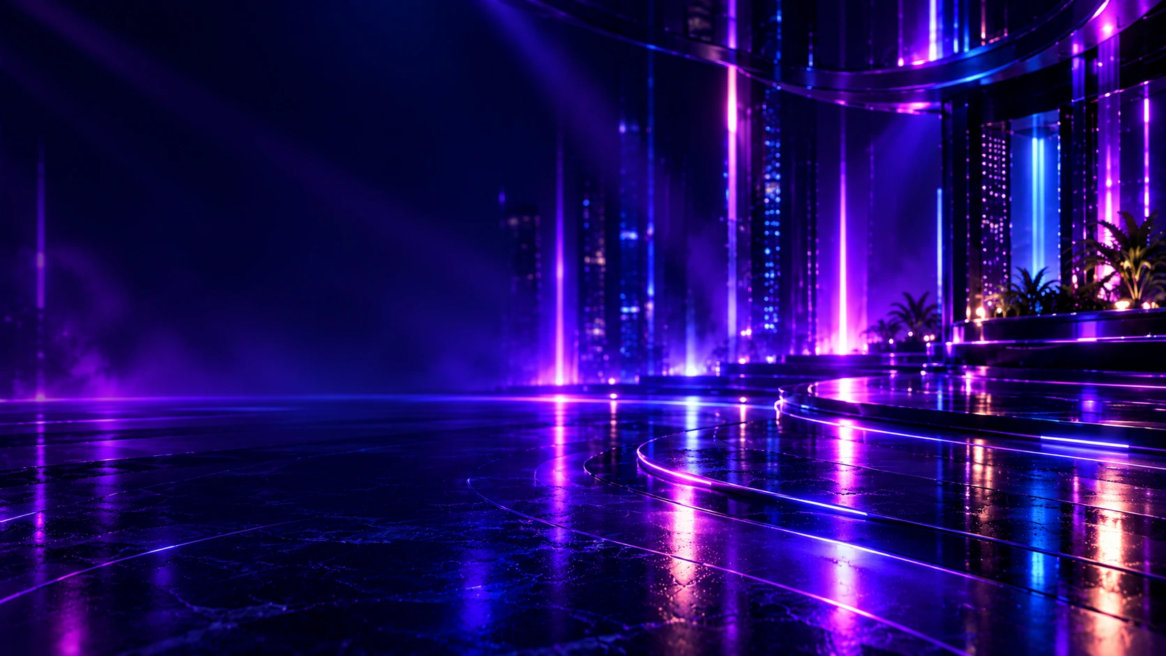 Environnement technologique néon Vantera et infrastructure connectée